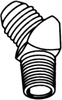SAE Tube to Pipe Elbow 45° - 54-05-04 - Tompkins Industries, Inc.