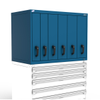 R2V vertical drawer cabinets - RL-5HHG34002N - Rousseau Metal Inc.