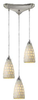 1321/3WHM Mini Pendants-3 Light Cluster - 638253 - Capital Lighting, Inc.