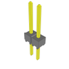 Headers, Male Pins - 612-TSW-102-25-L-S-ND - DigiKey