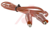 Alligator Clip; 5 ft.; 18 AWG; Red; 300V - 70020814 - Allied Electronics, Inc.