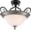 Semi-Flush Mts.-Bowl Style - 222667 - Light Center (The)