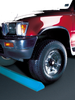 6ft Standard Recycled Plastic Parking Stop with Lag Bolt Hardware, Blue - CS6S-LB - CS6S-LB - Checkers