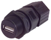 USB Type A Waterproof Field Installable Connector -- MUS2B00015