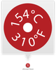 HOT SPOT 310F/154C TEMPERATURE RECORDER - HS310 - Telatemp Corporation