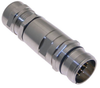 MCV, M23, Field Wireable, 6 Pole, Male Straight, Crimp, 20A, Male Thread - MCV-6MPM-FW-CC - Mencom Corporation