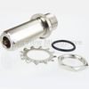 Hermetically Sealed N Female (Jack) to N Female (Jack) Bulkhead Adapter, Nickel Plated Brass Body, 1.5 VSWR - SM4036 - Fairview Microwave Inc.