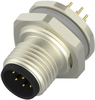 Sensor Conn, 8Pos, Plug, M12, Panel Rohs Compliant Te Connectivity - 54AH1649 - Newark, An Avnet Company
