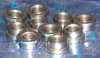 10 SLOT CAR Flanged Shielded Bearing 3/32 -- SCB332