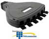 ICC 6-Port Modular Mobile Outlet Patch Box - IC107MB6BK - TelephoneStuff.com