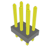 Headers, Male Pins - 612-MTMM-103-05-G-D-235-ND - DigiKey