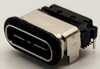 USB Connectors -- 1001-USB-C32-S-RA-CS30-WP-BK-T/R - Image
