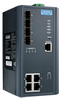 4GE + 4 x Giga SFP (VDSL2 supported) + 2 VDSL2 transceiver Managed Redundant Switch -- EKI-7708G-2FV-AE