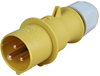 Plug, Free, 110V, 16A, 2P+E; Current Rating Ceenorm - 76T3021 - Newark, An Avnet Company