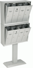 VP-160 - Over-under With Pedestal Exterior Mailbox -  - Cendrex Inc.
