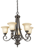 Mid. Chandeliers-Glass Up - 634000 - Light Center (The)