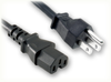 NEMA 5-15P to IEC-60320-C15 HOME // Power Cords // North American Power Cords // 3 Conductor Power Cords - 1683.120 - Quail Electronics