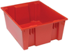 Genuine Stack & Nest Tote Bin, Red; Bin Colour Quantum Storage - 44AC7542 - Newark, An Avnet Company