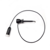 X100W Mini-Hook to Banana Socket, 22 AWG PVC Test Lead - 210W - E-Z-HOOK, a division of Tektest, Inc.