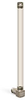 Vented Long Elbow Nylon Liquid Level Gage, 9 1/2” Sight Opening, 3/8” Male NPT Mounting Thread - B3641-20916BA3W - Oil-Rite Corp.