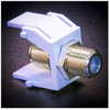 F CONNECTOR MODULE WHITE - 60-10147 - MilesTek Corporation