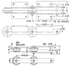 Part # 11362, B1264R CHAIN - K2 ATTACHMENT (WELDED) - Image