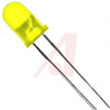 LED; 5MM SUPER YELLOW 590NM LED DIFF -- 70127394