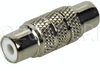 TecNec PF-PF All Metal RCA Female To Female Barrel Adapter - PF-PF - Visual Sound, Inc.