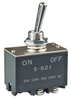 Switch Toggle DPST 30A 125V - S821/CUL-AT401A - NKK Switches