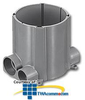 Hubbell SystemOne Round, Multi-Service Floor Box - PVC - S1PFB - TelephoneStuff.com