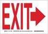 Eco-Friendly Exit Sign - 115923 - Brady Corporation