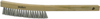 Plater's Brush, Steel Fill, 4 X 18 Rows, Shoe Handle - 44117 - Weiler Abrasives