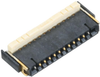 Connector, Fpc, Receptacle, 24 Position, 1Row; Pitch Spacing Panasonic - 97W8075 - Newark, An Avnet Company