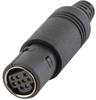 CONN RCPT FMALE MINI DIN 9P SLDR -- 207-MD-90J