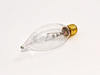 25 Watt, 120 Volt Clear Bent Tip Decorative Bulb - 493125 - bulbs.com