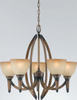 31163 Mid. Chandeliers-Glass Up - 782761 - Capital Lighting, Inc.
