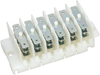 Terminal Block, 6P, M4 Screw, 6 Tab; No. Of Rows Hylec - 15AC6578 - Newark, An Avnet Company