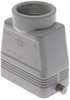 Standard, Rectangular Hood, size 57.27, 2 Pegs, Top PG29 cable entry - CAV-10L29 - Mencom Corporation