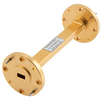 WR-22 Waveguide Section 3 Inch Straight Length with UG-383/U Round Cover Flange from 33 GHz to 50 GHz - FMW22S010-3 - Fairview Microwave Inc.