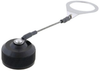Dust Cap with Collared Lanyard for Ruggedized Jam-Nuts, Electroless Nickel Finish - TMK00005 - MilesTek Corporation