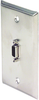 Wall Plate, Hd15, 1F/1F; D Sub Connector A L-Com - 08R6272 - Newark, An Avnet Company