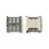 NANO SIM Card Connector 6 Pin Metal Bridge Slide Type -- ET-NO6ST-MB - Image