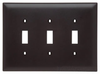 Standard Wall Plate - TPJ3 - Hubbell Wiring Device-Kellems