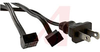 Cord, Fan; 72 in.; 45 deg; Straight - 70103324 - Allied Electronics, Inc.