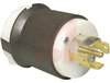 Electrical Plug; 30 A; 120/208 VAC; 0.35 to 1.15 in.; Nylon; Nylon; Steel - 70116449 - Allied Electronics, Inc.