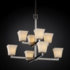CLD-8828-40-NCKL Mid. Chandeliers-Glass Up - 671058 - Capital Lighting, Inc.