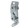Rotary Push-to-Close Latch, Large Size, Two Stage, Perpendicular Lever, 1/4-20 Thread, Steel, Zinc Plate, Bright chromate - R4-30-31-101-10 - Southco