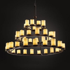 CNDL-8714-14-CREM-DBRZ Large Chandeliers-Pillar Candle - 671599 - Capital Lighting, Inc.