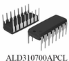 PRECISION P-CHANNEL EPAD® MOSFET ARRAY QUAD ZERO THRESHOLD MATCHED PAIR - ALD310700APCL - Advanced Linear Devices, Inc.