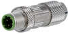 Sensor Connector, M12, Plug, 4Pos; Product Range Metz Connect - 11AC3565 - Newark, An Avnet Company